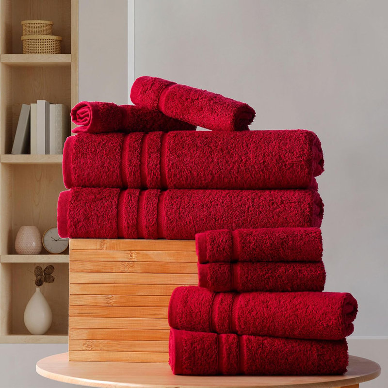 Ebern Designs Twerton Cotton Bath Towels Wayfair